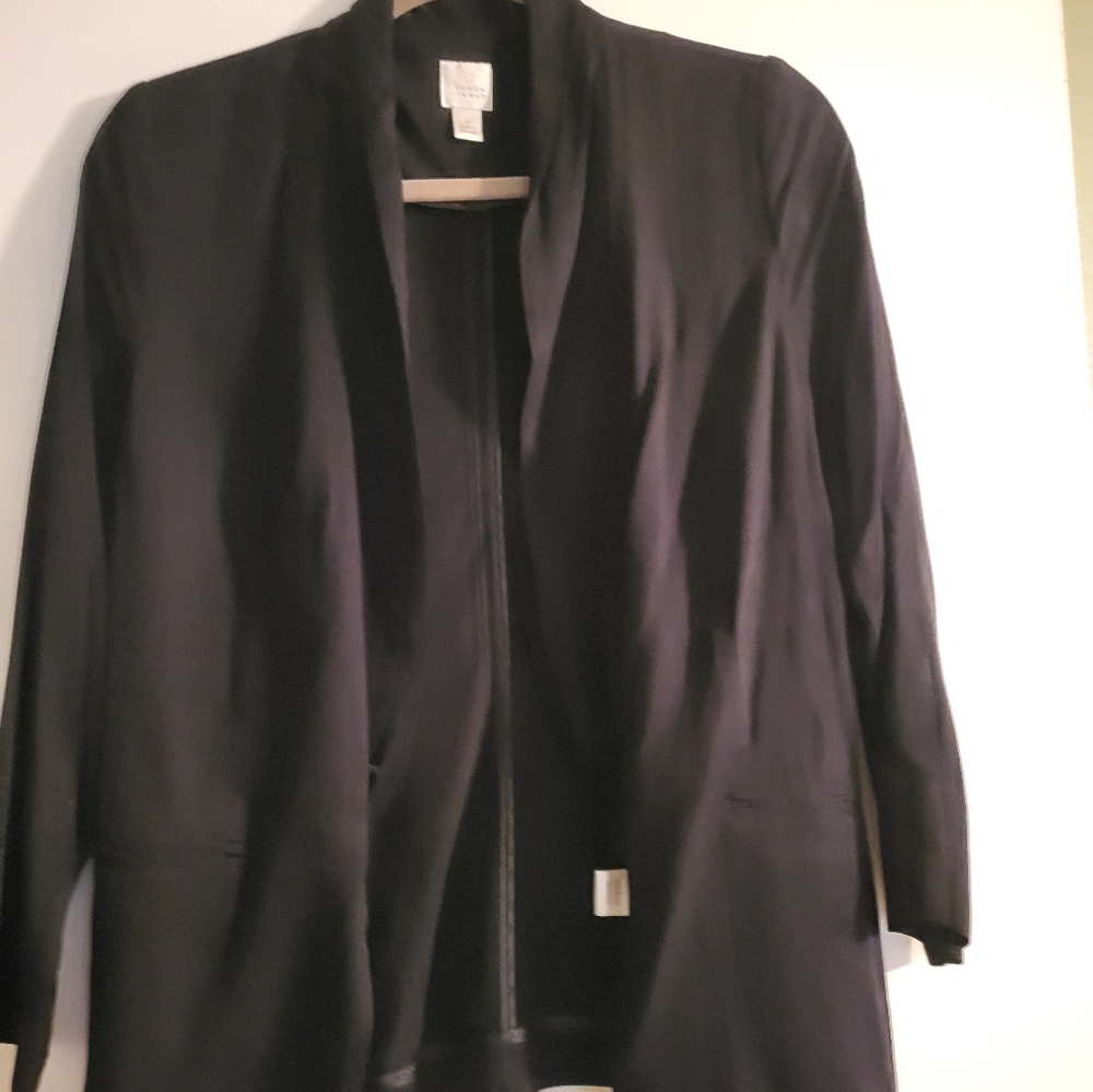 Lauren Conrad Open Front Black Blazer